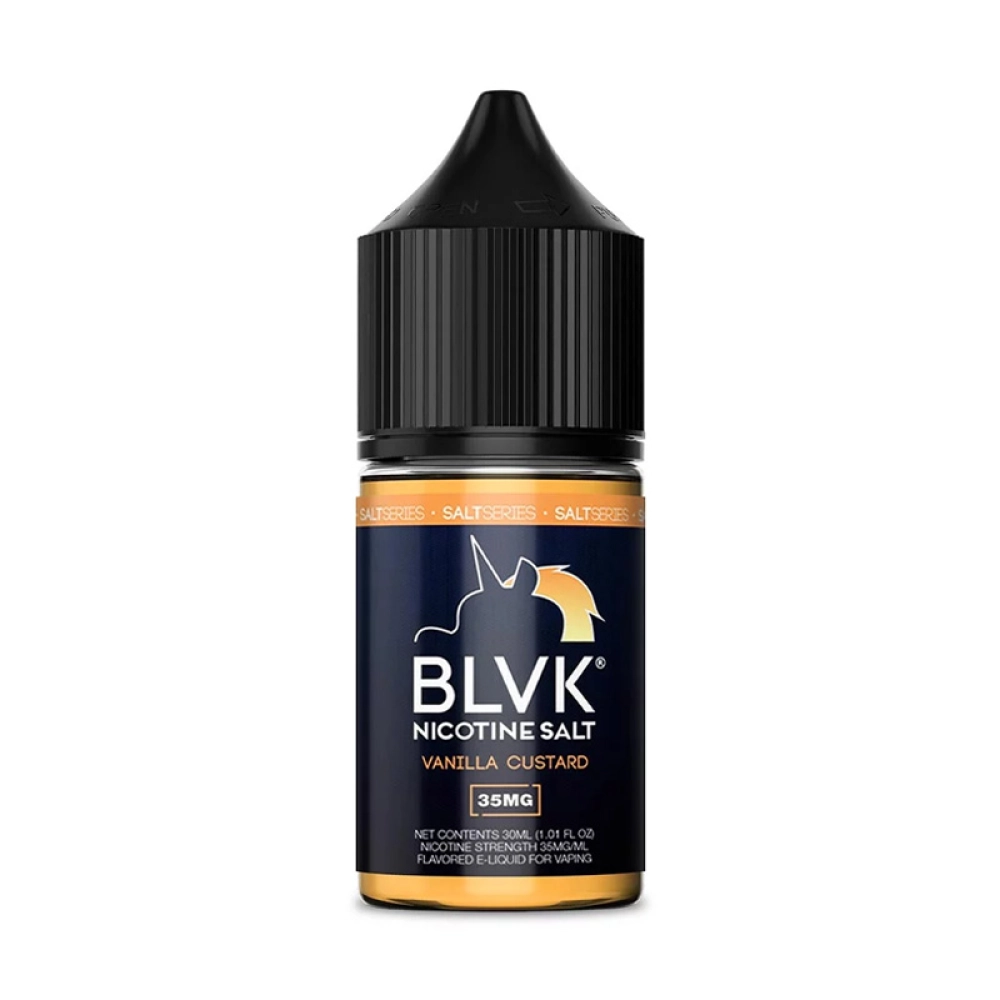 Juice BLVK Nic Salt 35mg 30ml Vanilla Custard