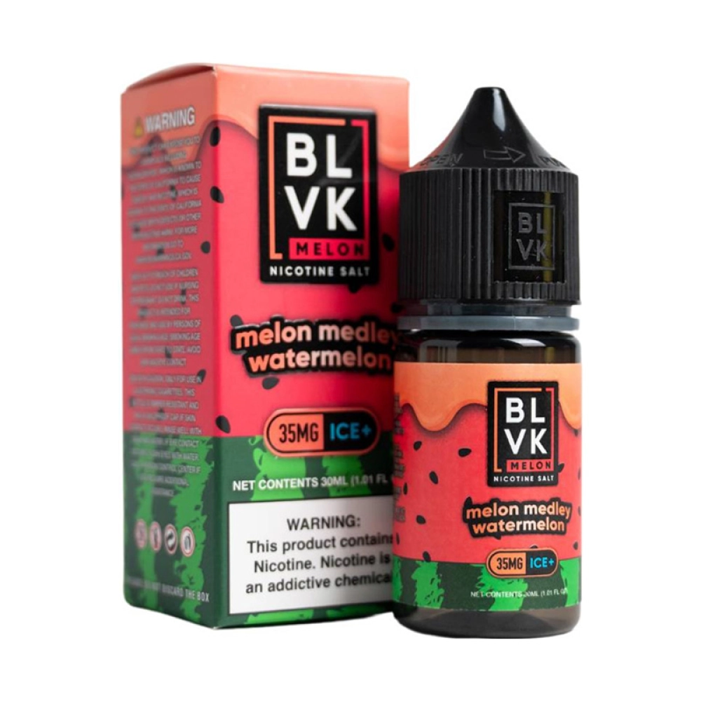 Juice BLVK Salt Melon 35mg 30ml Melon Medley Watermelon