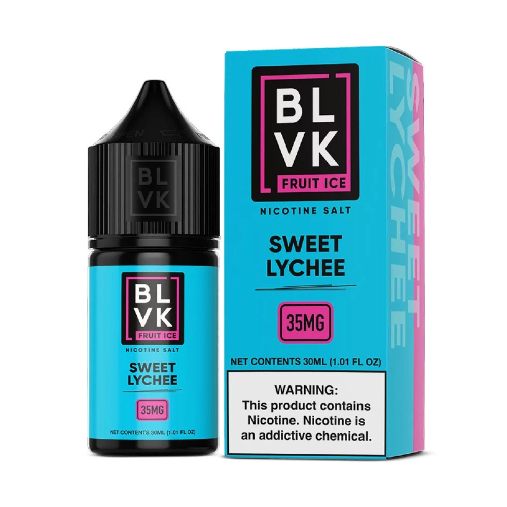 Juice BLVK Salt Remix Fruit Ice 35mg 30ml Sweet Lychee