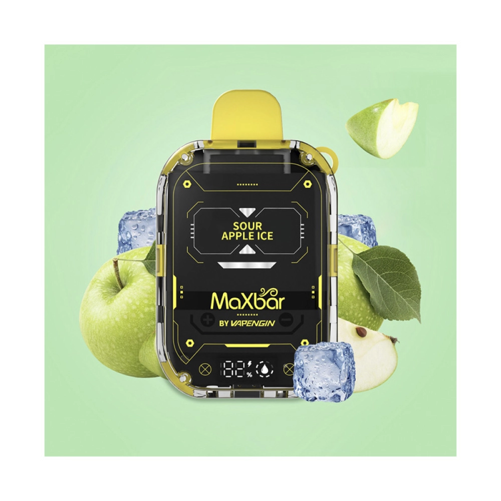 Pod Descartável Maxbar Nimmbox 10K Sour Apple Ice