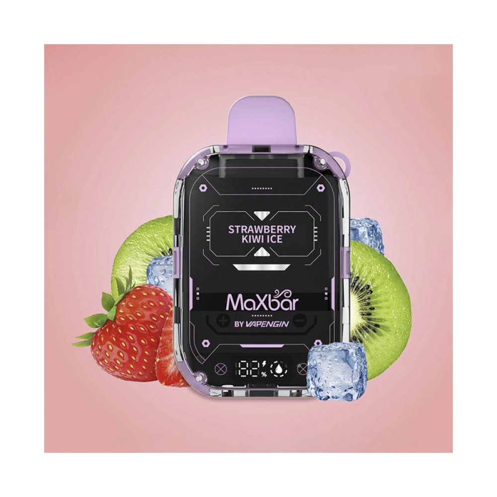 Pod Descartável Maxbar Nimmbox 10K Strawberry Kiwi Ice