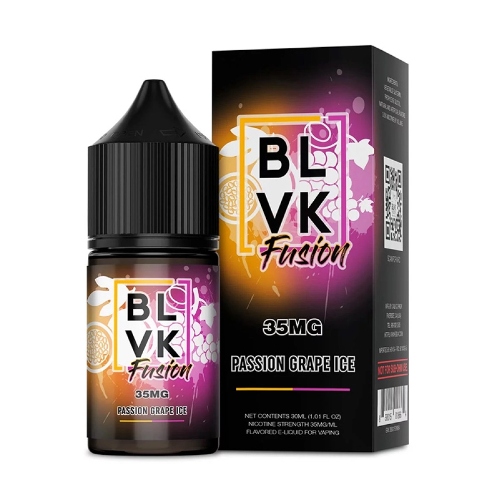 Juice BLVK Salt Fusion 35mg 30ml Passion Grape Ice