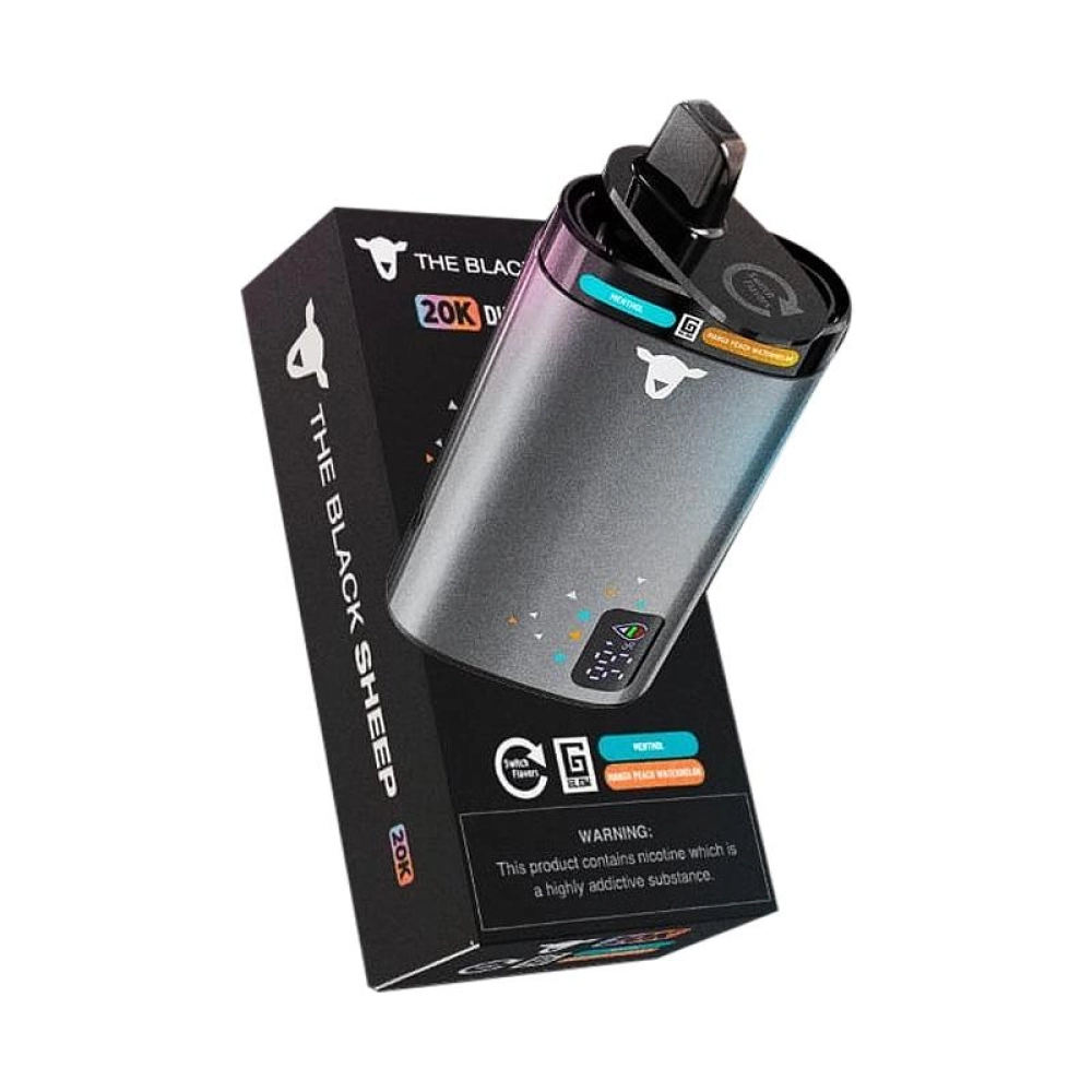 Pod Descartável Black Sheep 20K Vanilla Nut Tobacco / True Blue