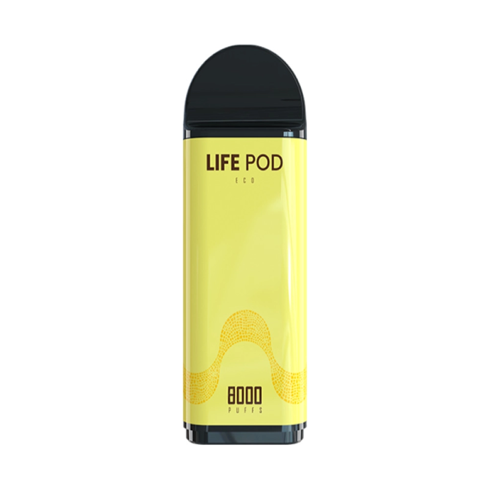 Refil Descartável Life Pod 8000 Puffs Banana Ice