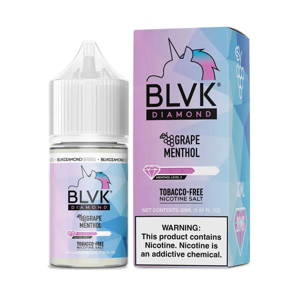 Juice BLVK Salt Diamond 35mg 30ml Grape Menthol