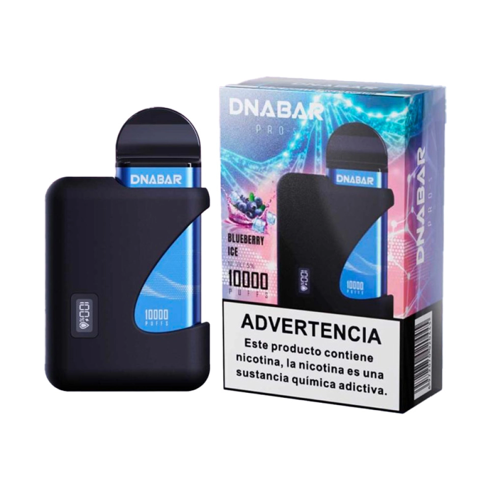 Kit Descartável Dnabar 10K Bluebery Ice