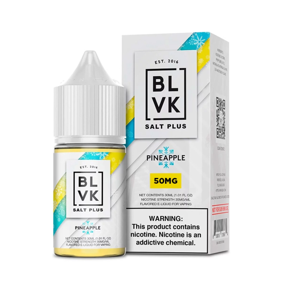 Juice BLVK Salt Plus 50mg 30ml Pineapple Ice