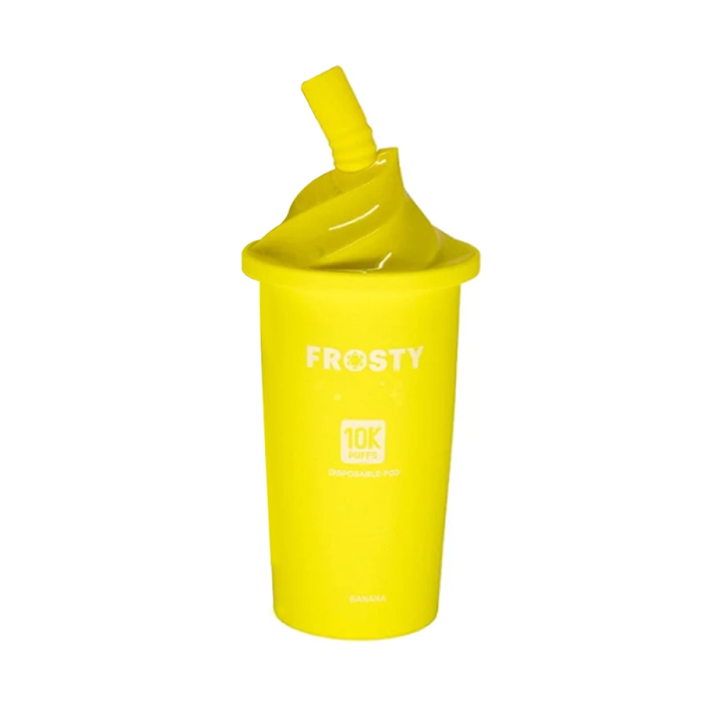 Pod Descartável Frosty 10K Puffs Banana