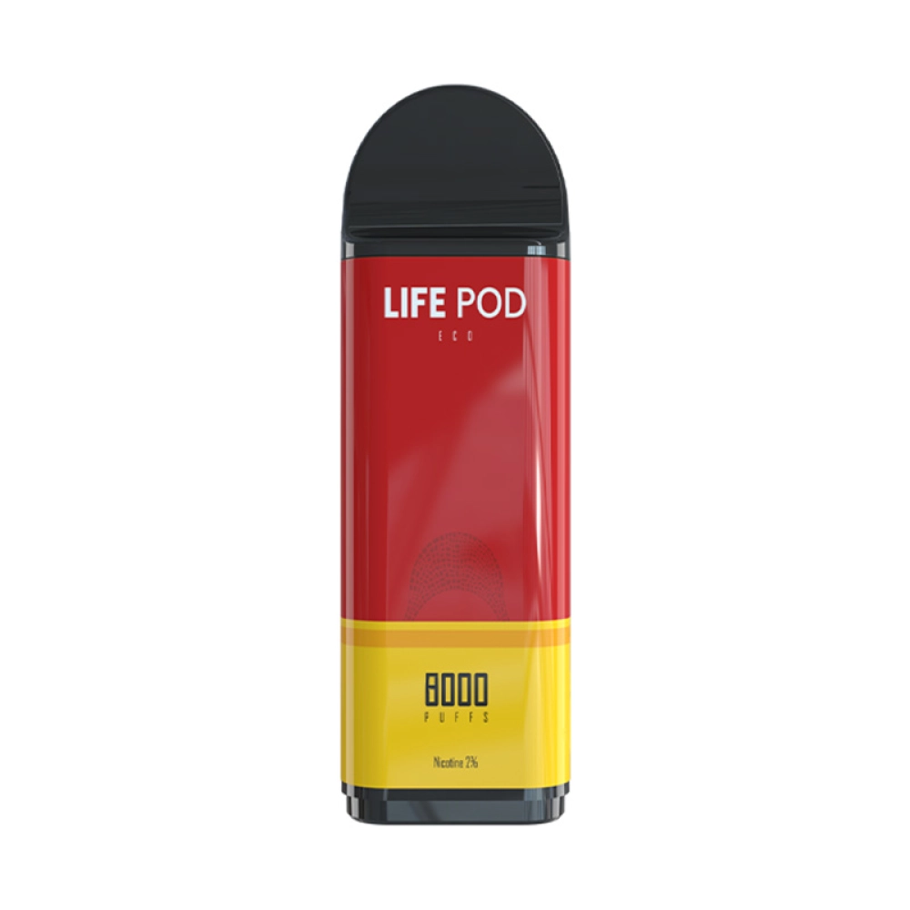 Refil Descartável Life Pod 8000 Puffs Strawberry Mango