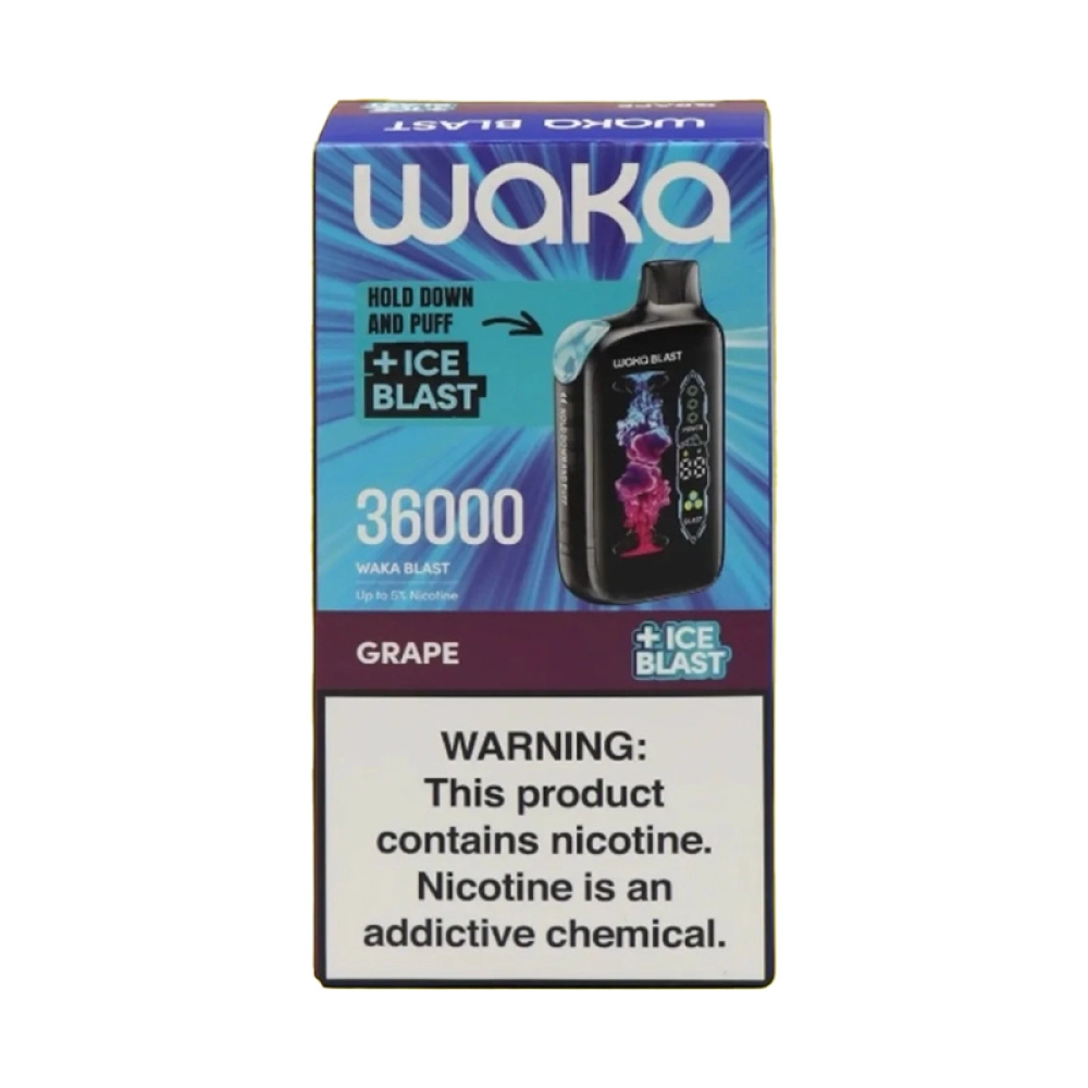 Pod Descartável Waka Blast 36k Grape