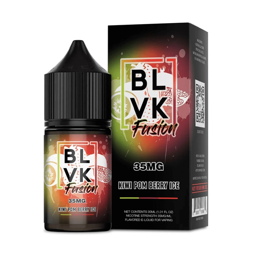 Juice BLVK Salt Fusion 35mg 30ml Kiwi Pom Berry Ice