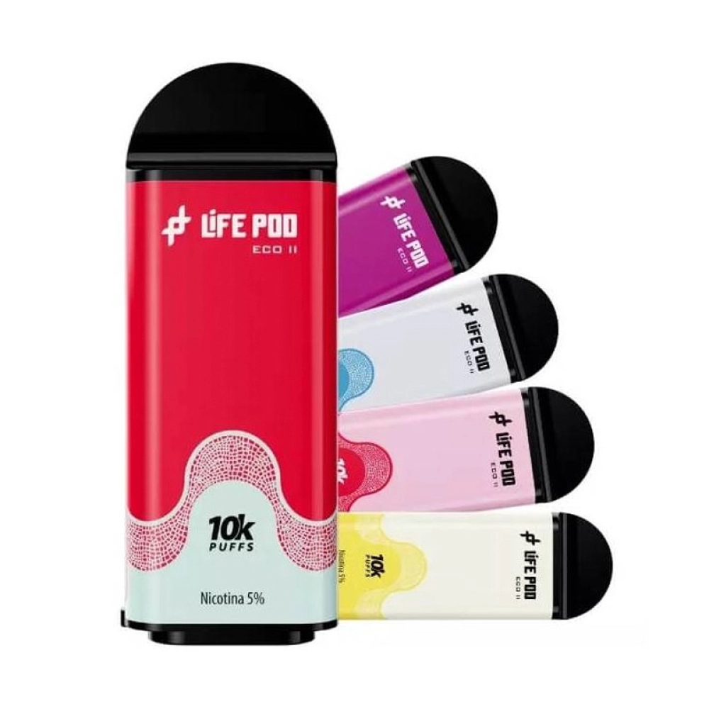 Refil Life Pod Eco II 10K Red Orange