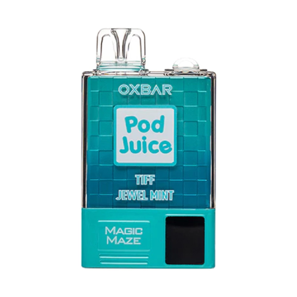 Pod Descartável Oxbar Magic Maze 10K Tiff Jewel Mint