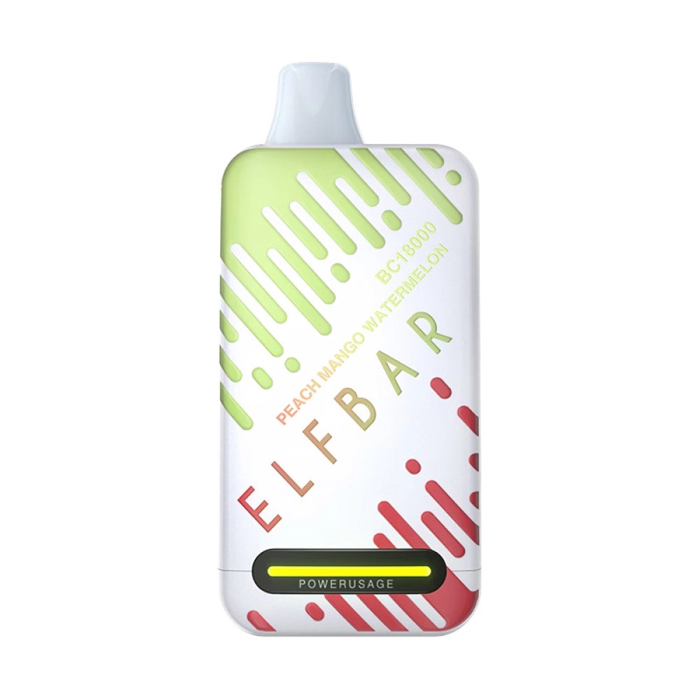 Pod Descartável Elf Bar BC18000 Peach Mango Watermelon