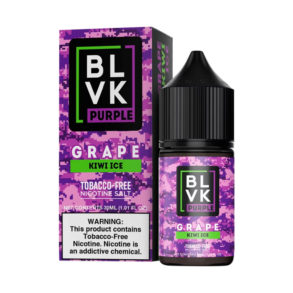 Juice BLVK Salt Purple 35mg 30ml Grape Kiwi Ice