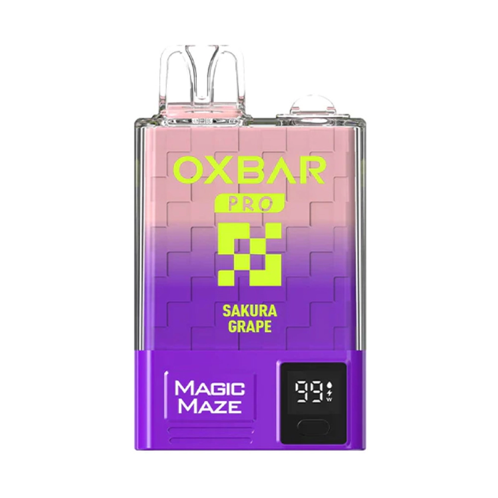 Pod Descartável Oxbar Magic Maze PRO 10K Sakura Grape