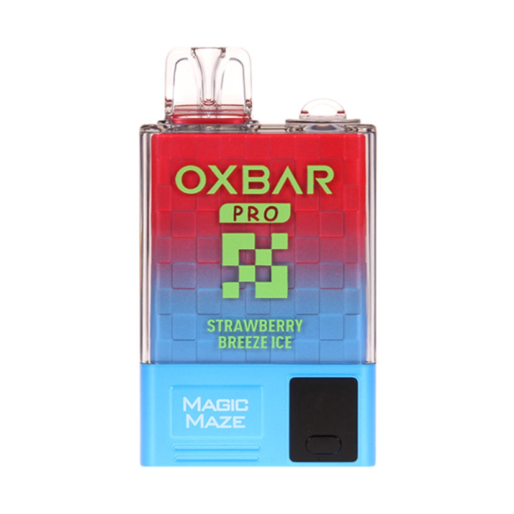 Pod Descartável Oxbar Magic Maze PRO 10K Strawberry Breeze Ice