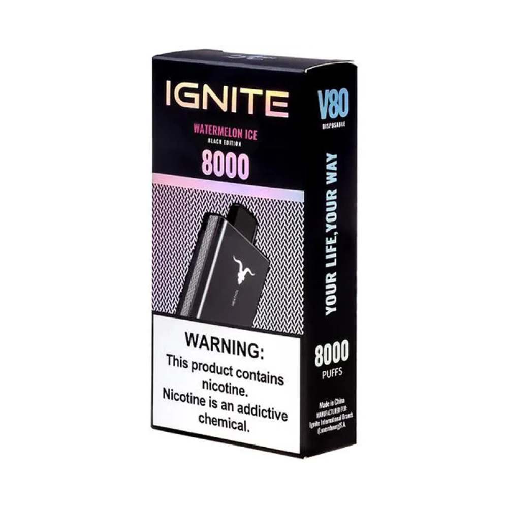 Pod Descartável Ignite V80 Watermelon Ice