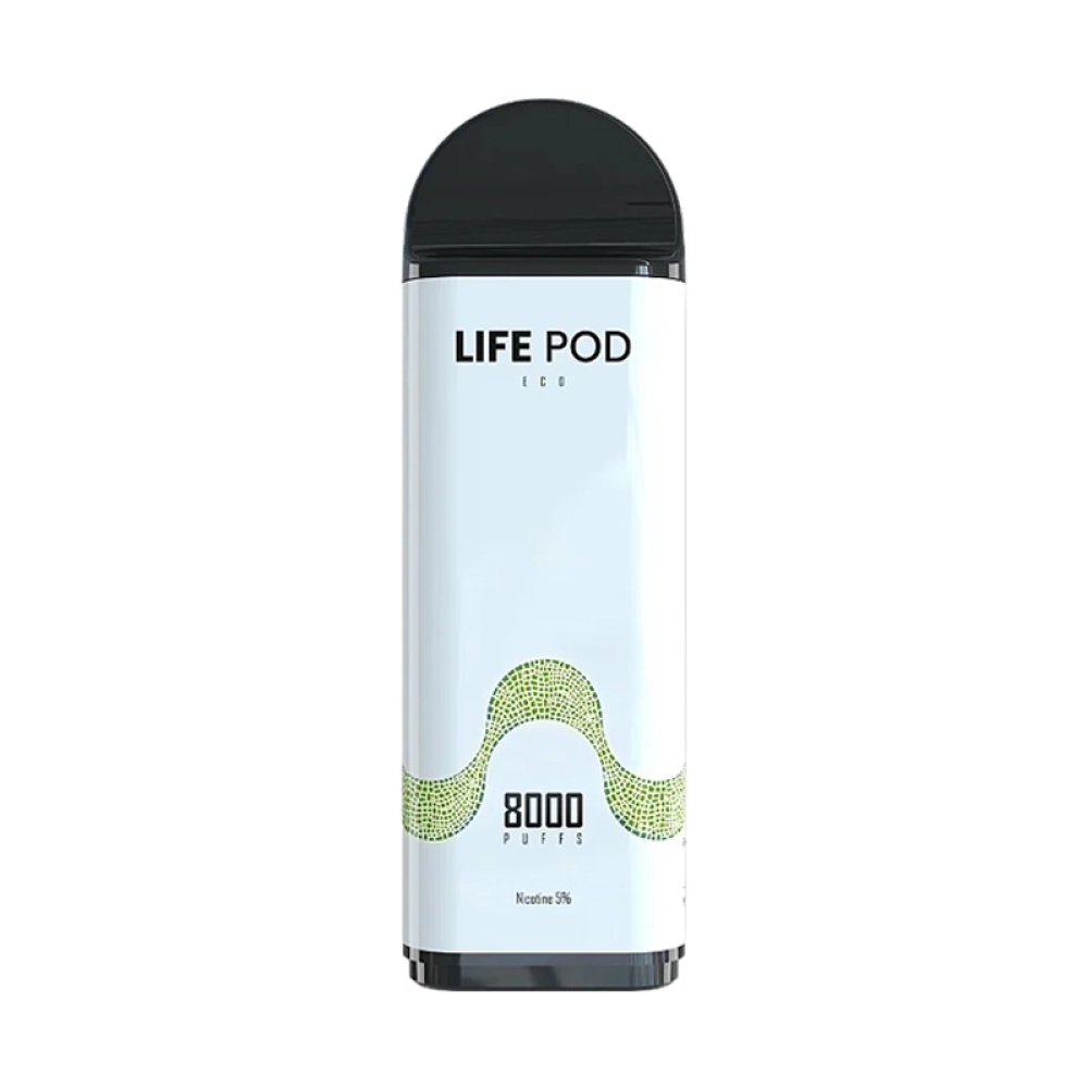 Refil Descartável Life Pod 8000 Puffs Lemon Grass