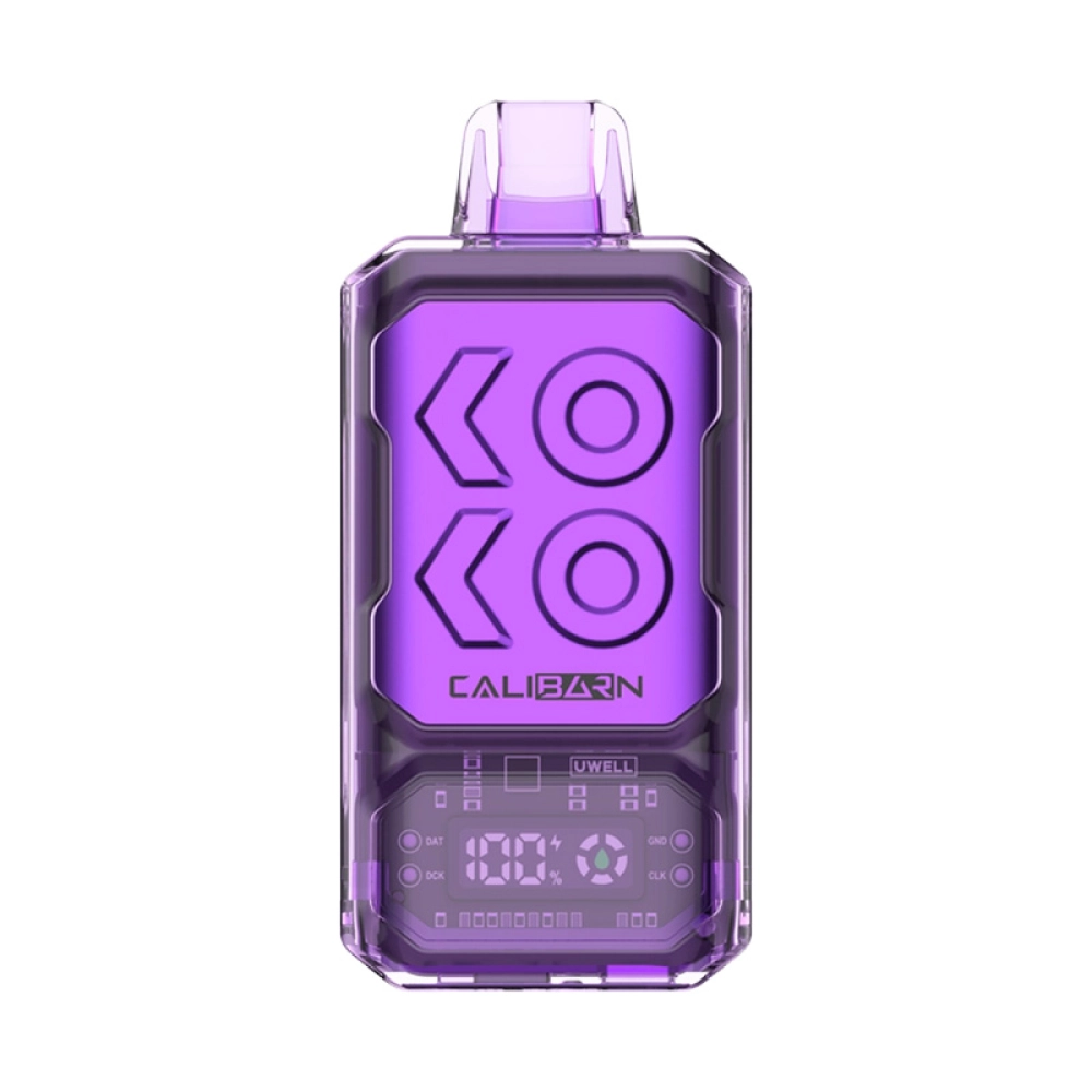 Pod Descartável Uwell Calibarn S15000 Grape Ice