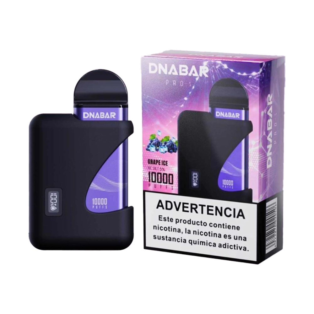 Kit Descartável Dnabar 10K Grape Ice