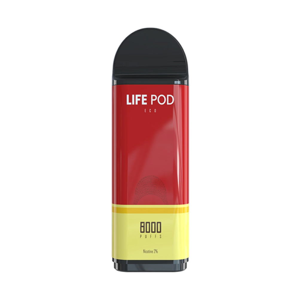 Refil Descartável Life Pod 8000 Puffs Strawberry Banana