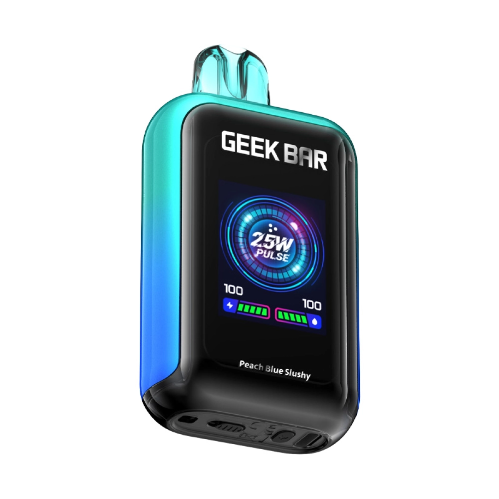 Pod Descartável Geek Bar Skyview 25K Puffs Peach Blue Slushy