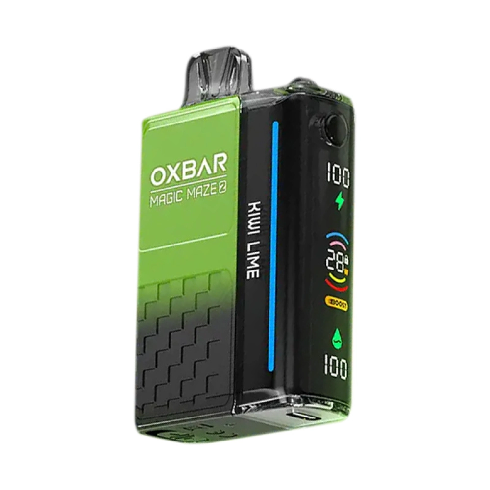 Pod Descartável Oxbar Magic Maze 2 30K Puffs Kiwi Lime