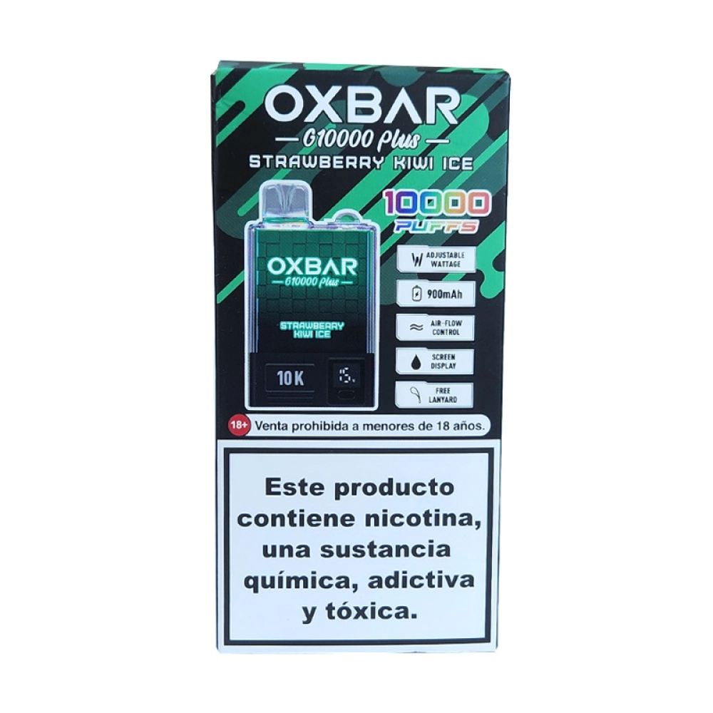 Pod Descartável Oxbar G10000 Plus Strawberry Kiwi Ice