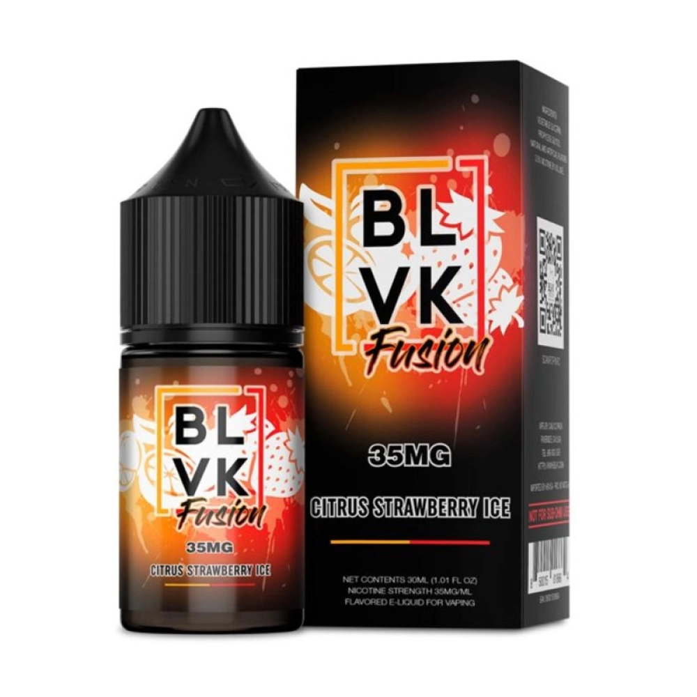 Juice BLVK Salt Fusion 35mg 30ml Citrus Strawberry Ice