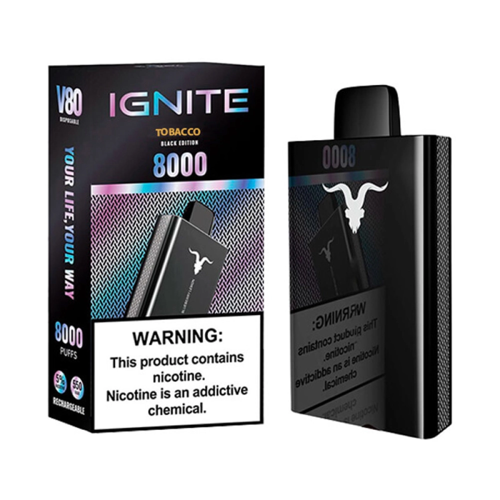 Pod Descartável Ignite V80 Tobacco