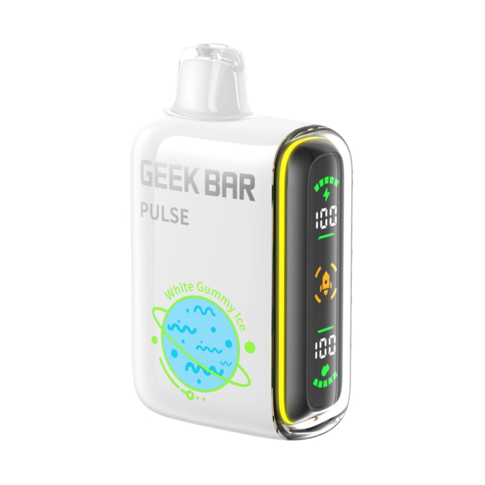 Pod Descartável Geek Bar Pulse 15K White Gummy Ice