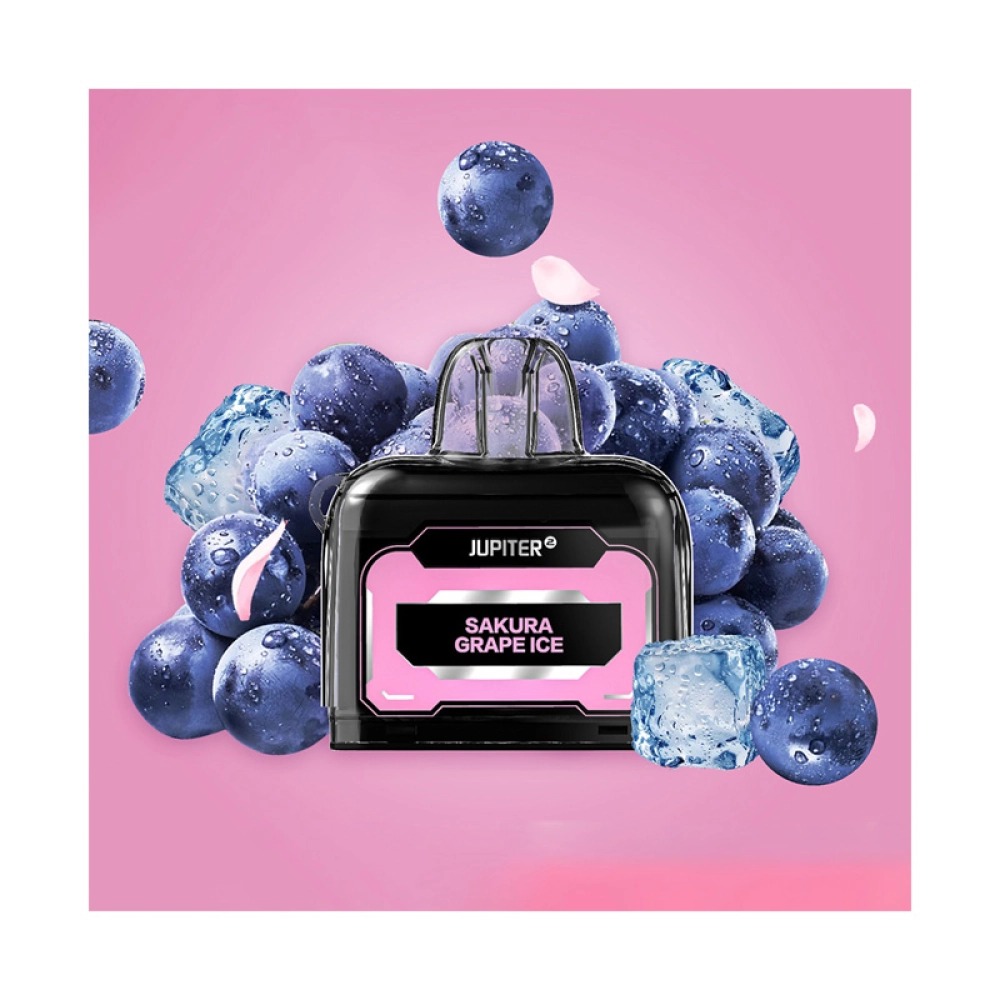 Refil Descartável Maxbar Jupiter 10K Sakura Grape Ice