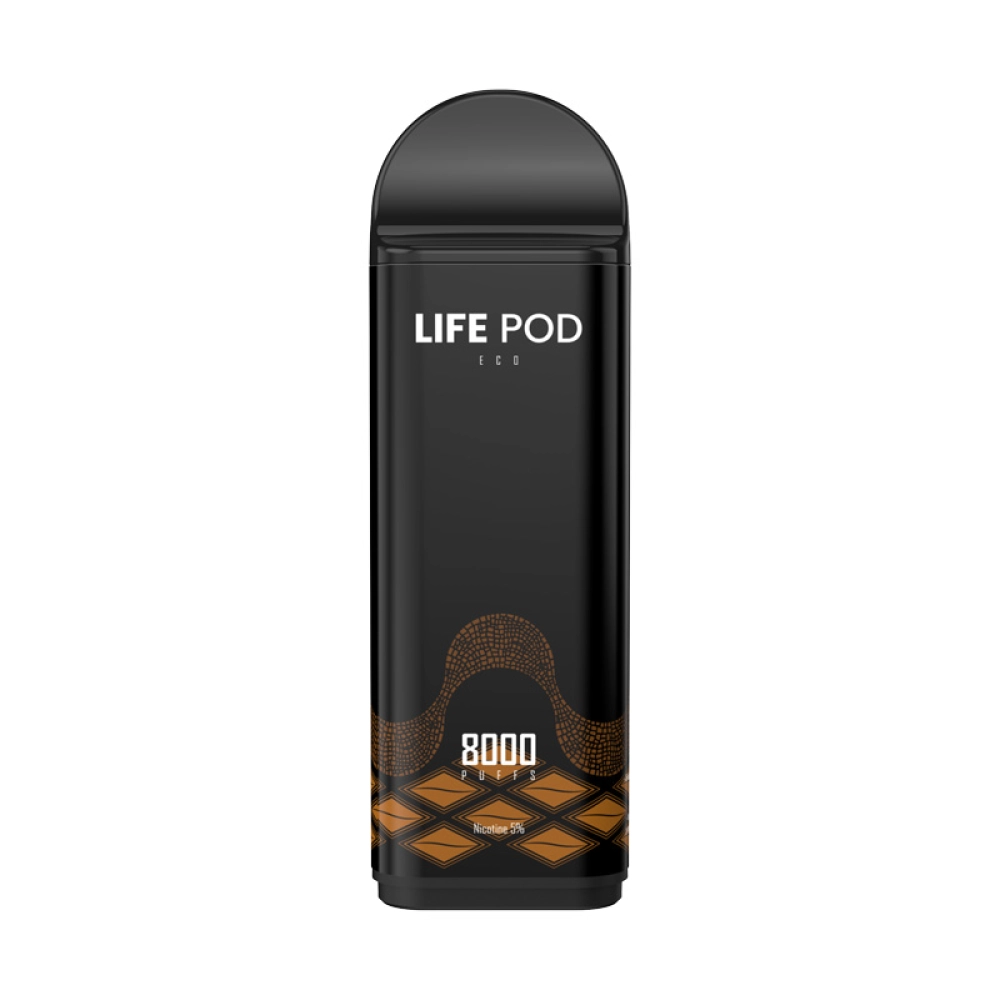 Refil Descartável Life Pod 8000 Puffs Caramel Coffee