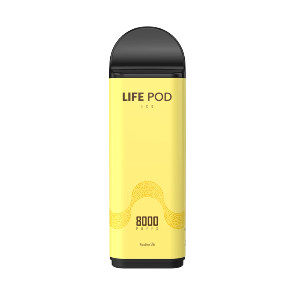 Refil Descartável Life Pod 8000 Puffs Vanilla Latte