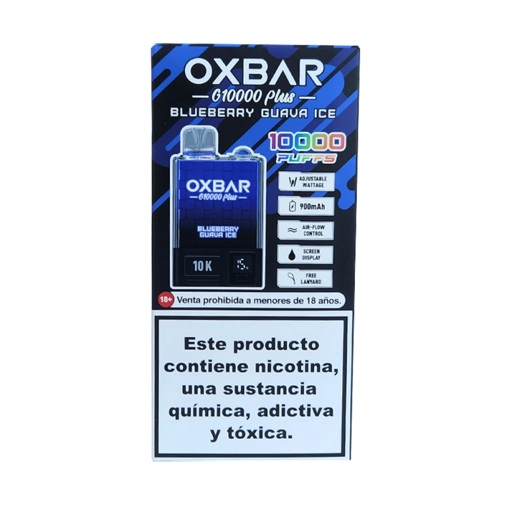 Pod Descartável Oxbar G10000 Plus Blueberry Guava Ice