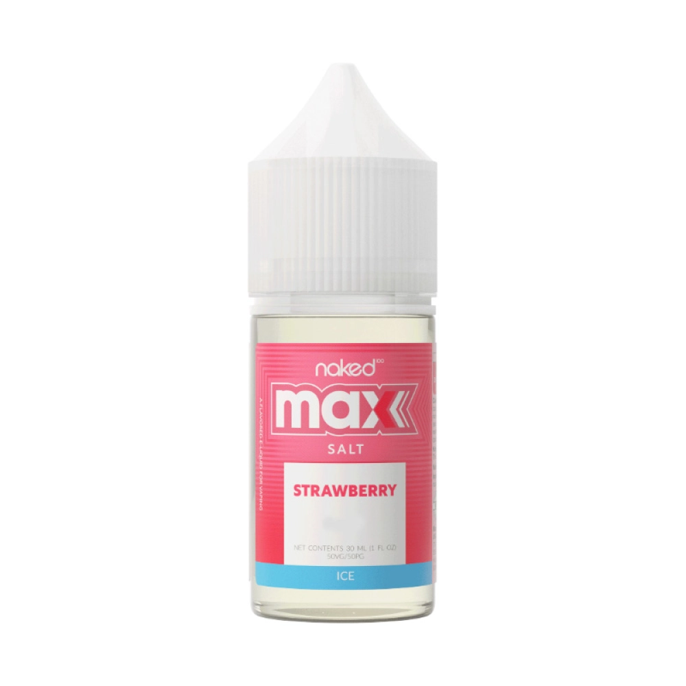 Juice Naked 100 Max Salt Strawberry Ice 50mg 30ml