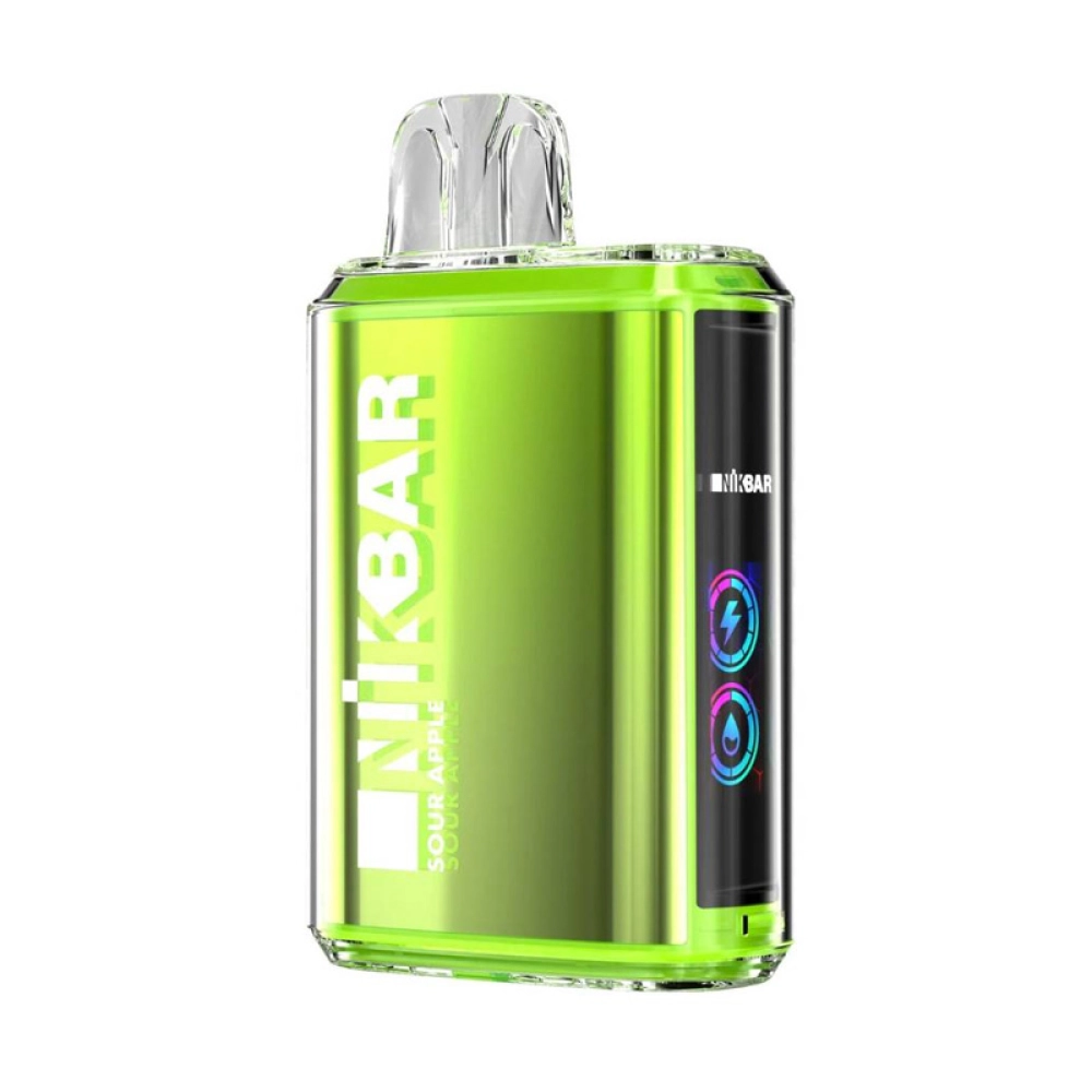 Pod Descartável Nikbar 15K Puffs Sour Apple