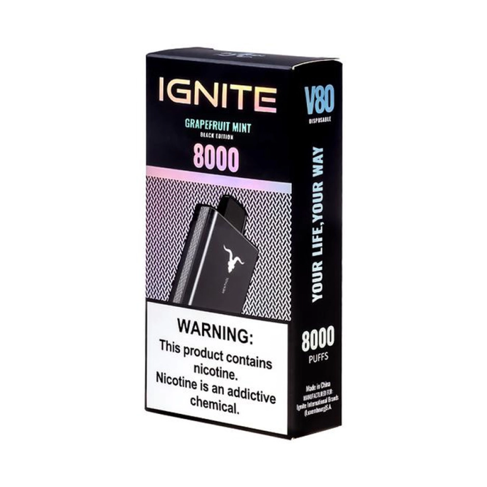 Pod Descartável Ignite V80 Grapefruit Mint