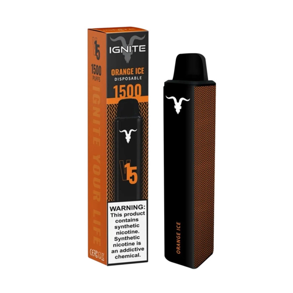 Pod Descartável Ignite V15 Orange Ice