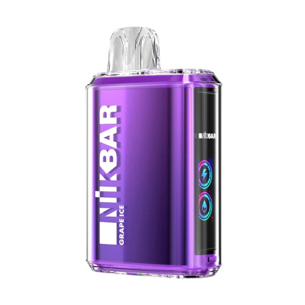 Pod Descartável Nikbar 15K Puffs Grape Ice